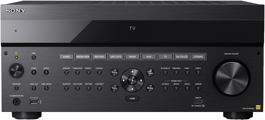 Sony STR-AZ7000ES audio/video reciever