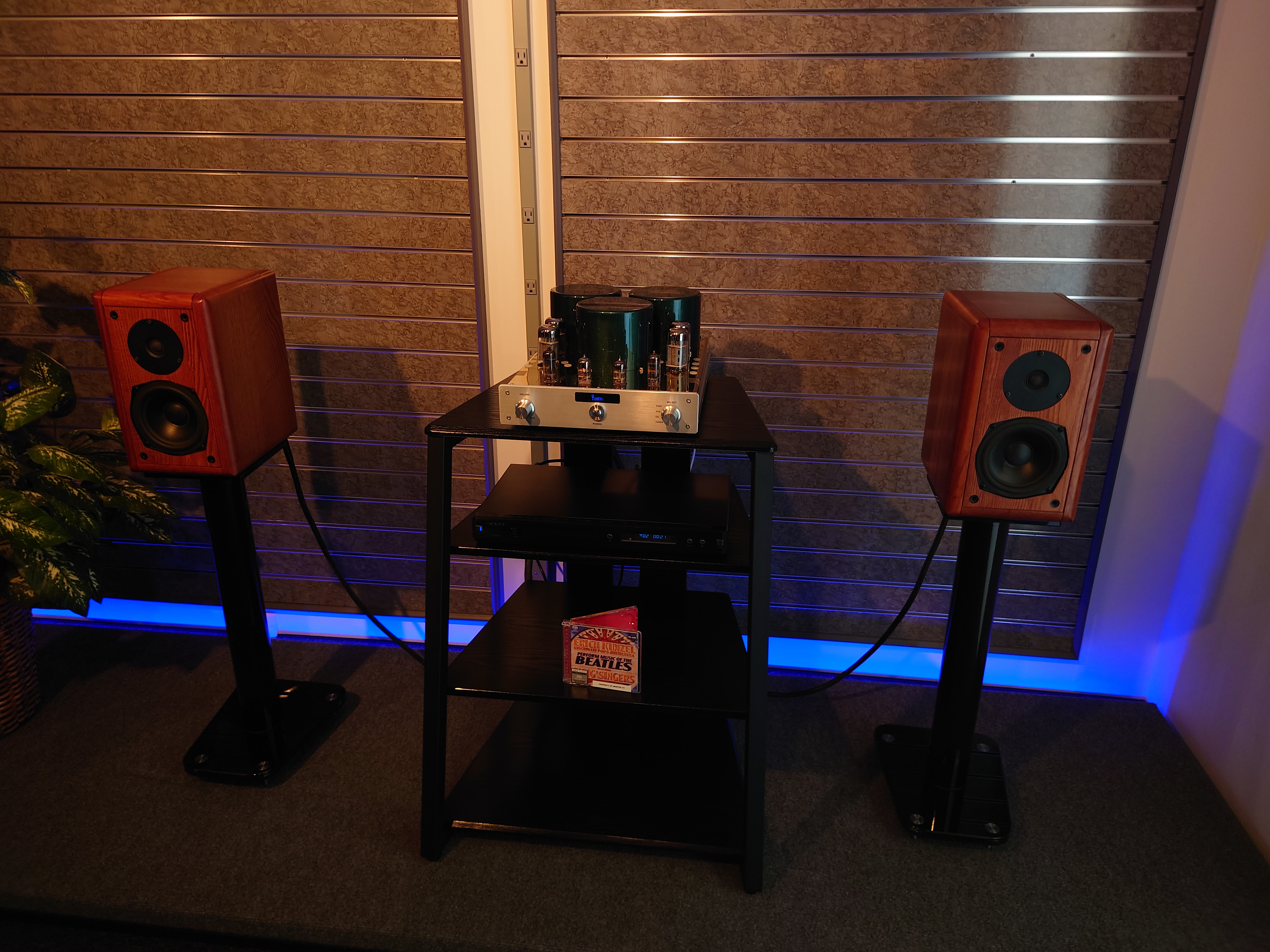 Yaqin tube amp and Opera Duetto speakers